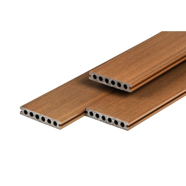 PuraShield Semi-Massief Composiet Vlonderplank Teak 23x138mm