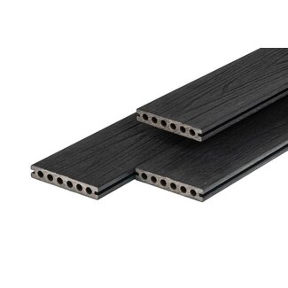 Tuindeco PuraShield Semi-Massief Composiet Vlonderplank Ebony Black 23x138mm