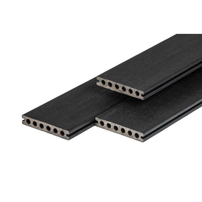 PuraShield Semi-Massief Composiet Vlonderplank Ebony Black 23x138mm