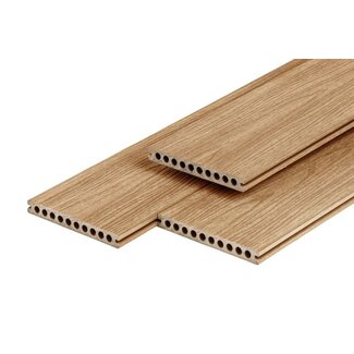Tuindeco PuraShield Semi-Massief Brede Composiet Vlonderplank Cedar 23x210mm