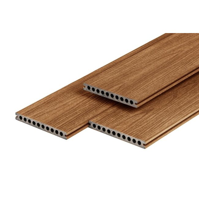 PuraShield Semi-Massief Brede Vlonderplank Teak 23x210mm