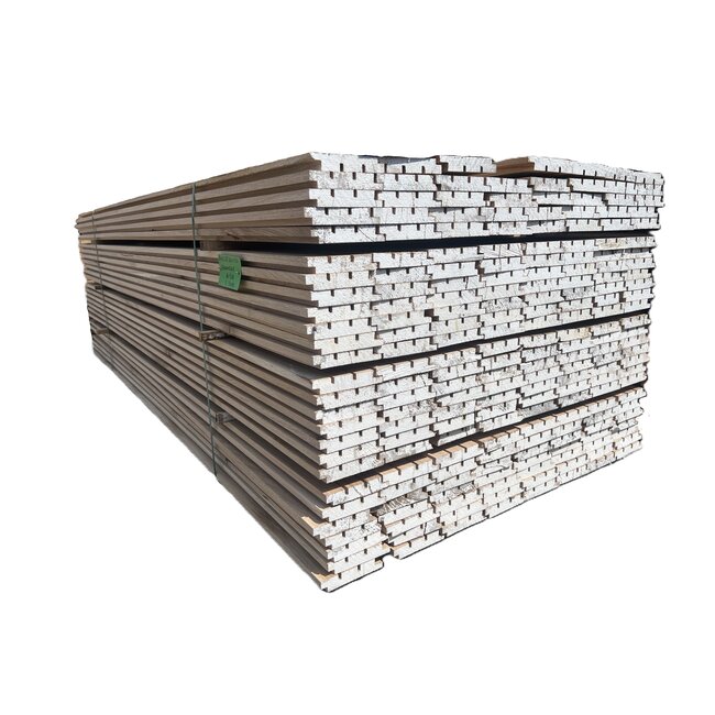 Eiken Triple profiel | Eiken wandbekleding | Deens Rabat