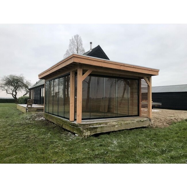 Moderne overkapping op maat Rouveen