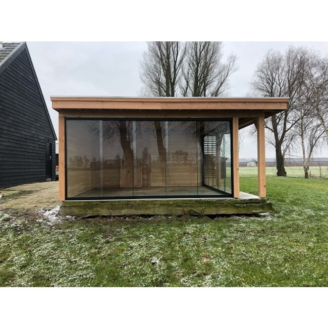 Moderne overkapping op maat Rouveen