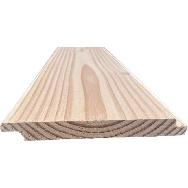 Douglas halfhouts vellingdelen 18 x 150 mm (1.8 x 15 cm) Geschaafd  | Dakbeschot