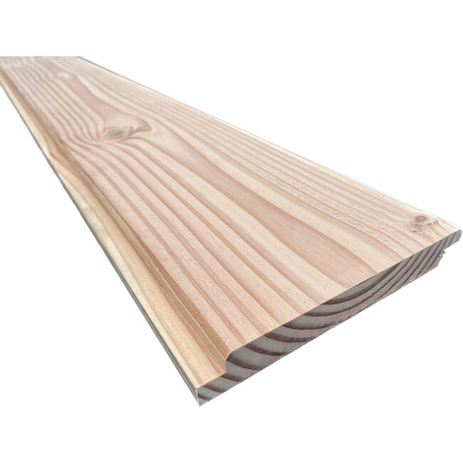 Douglas halfhouts vellingdelen 18 x 150 mm (1.8 x 15 cm) Geschaafd  | Dakbeschot