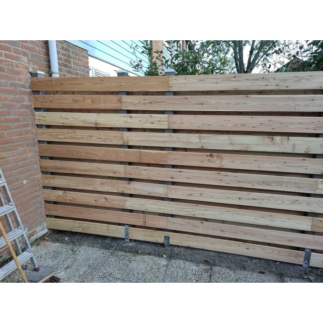 Douglas Plank / Schuttingplank 16 x 140 mm (1.6 x 14 cm) Geschaafd