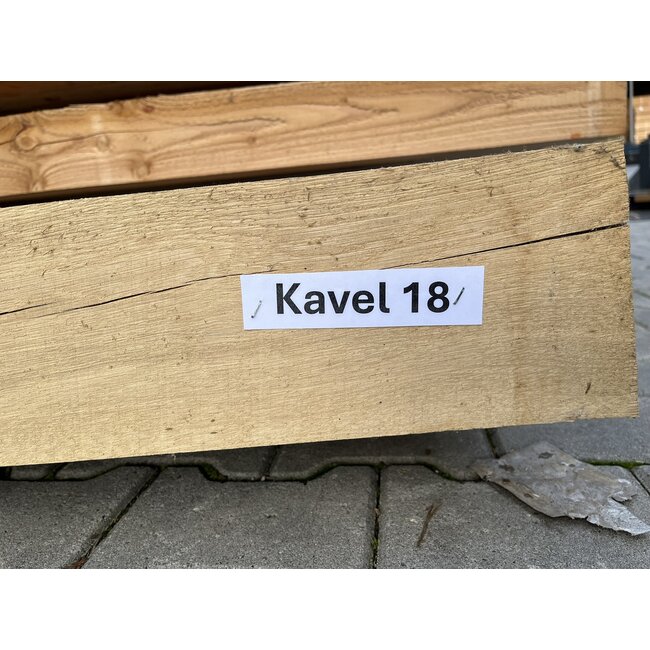 Bundel 18 - Eiken Balken 150x150x4000 mm