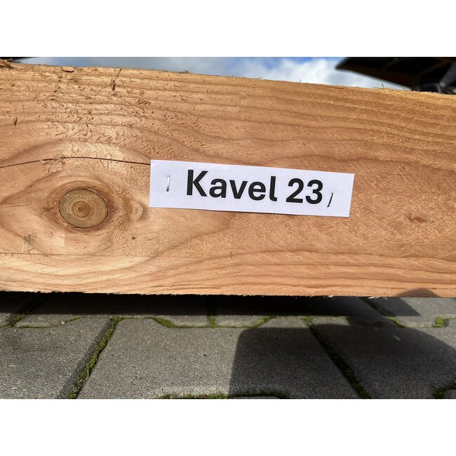 Bundel 23 - Douglas Balken 150x150x2500 mm
