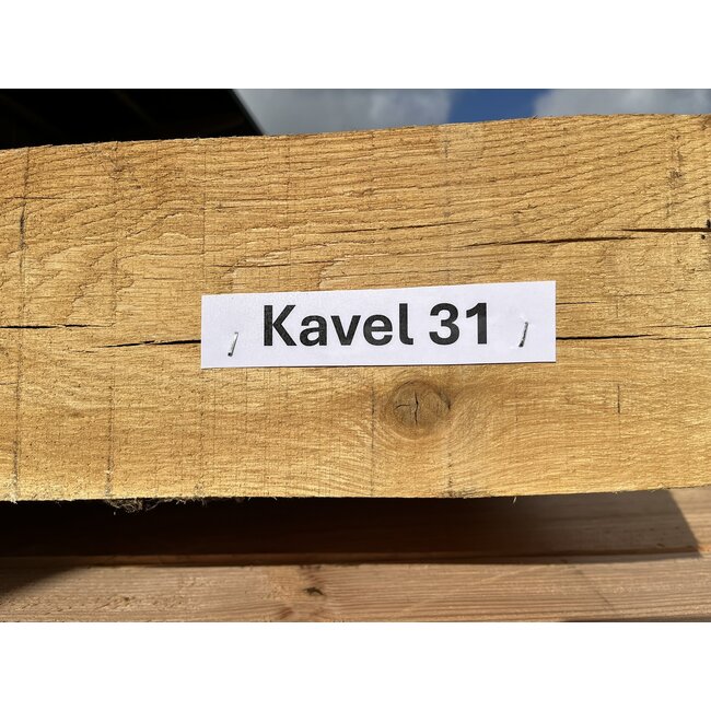 Bundel 31 - Eiken Balken 150x150x3000 mm
