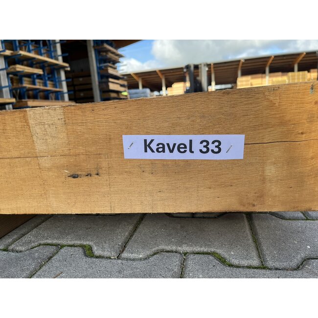 Bundel 33 - Eiken Balken 150x150x2500 mm