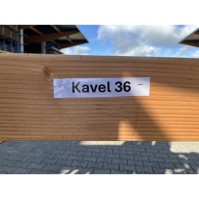 Bundel 36 - Douglas Balken 143x143x2500 mm