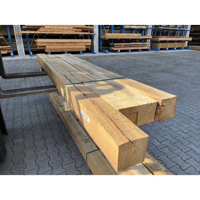 Bundel 38 - Eiken Balken 150x150x2500 & 3000 mm