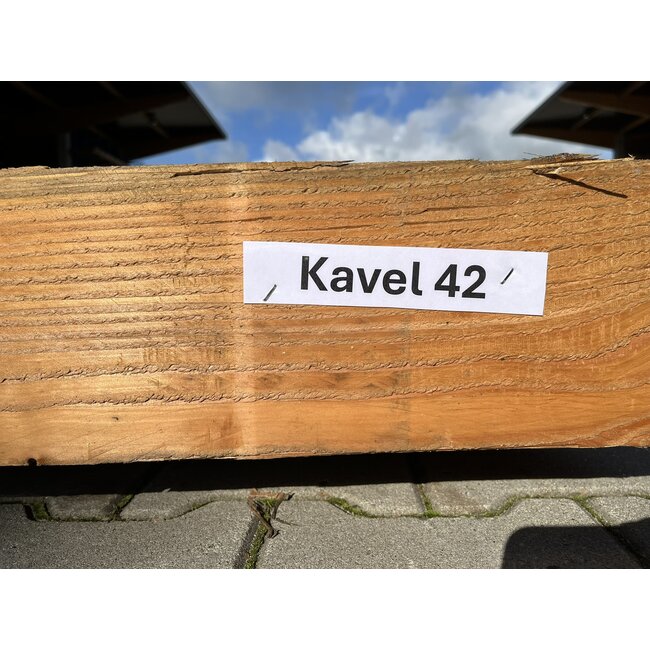 Bundel 42 - Douglas Balken 150x150x5000 mm