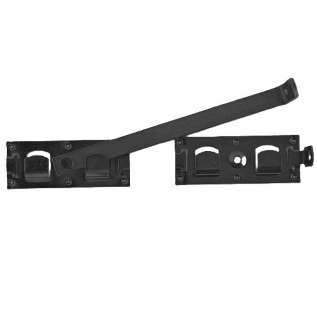 Overslaggrendel voor afsluiten poort of hekwerk