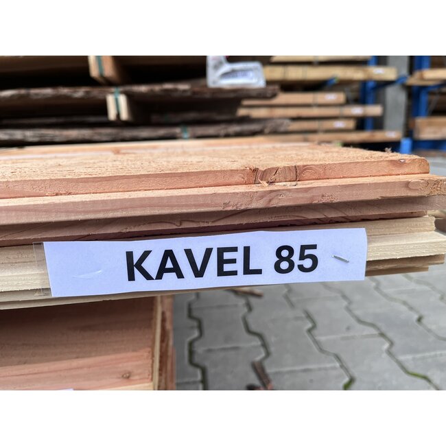 Bundel 85 - Douglas Sponningplank onbehandeld 2500mm