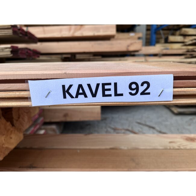 Bundel 92 - Douglas Brede Vellingdeel 4000 mm