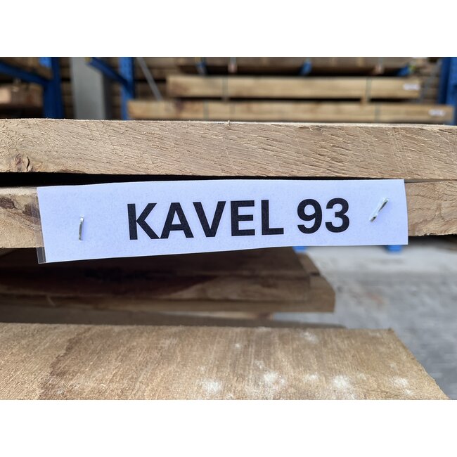 Bundel 93 - Eiken Plank 25x150x2500 mm