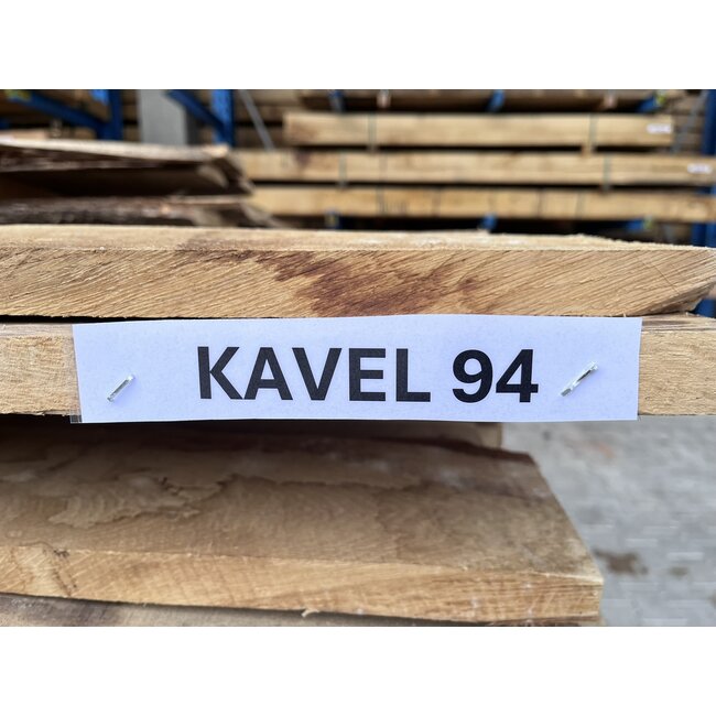 Bundel 94 - Eiken Plank 25x150x2500 mm