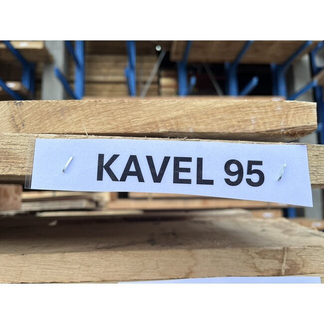 Bundel 95 - Eiken Plank 25x150x2500 mm