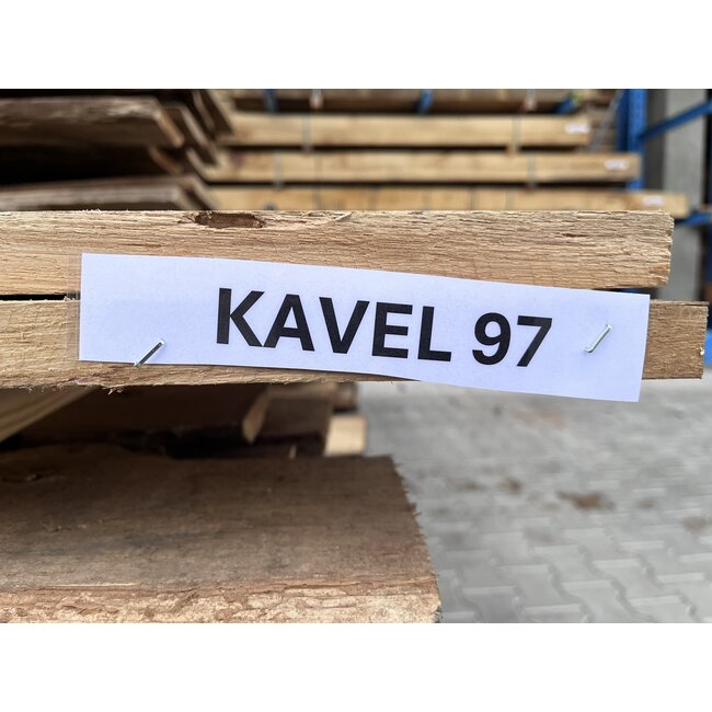 Bundel 97 - Eiken Plank 25x150x2500 mm