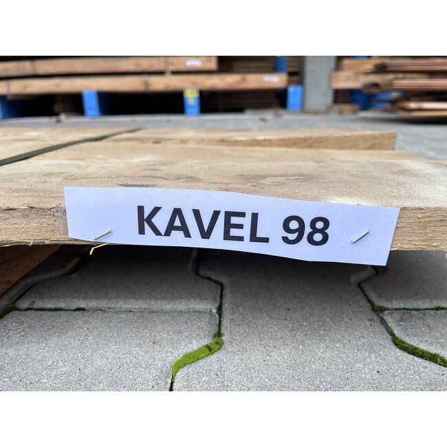 Bundel 98 - Eiken Plank 25x150x2500 mm