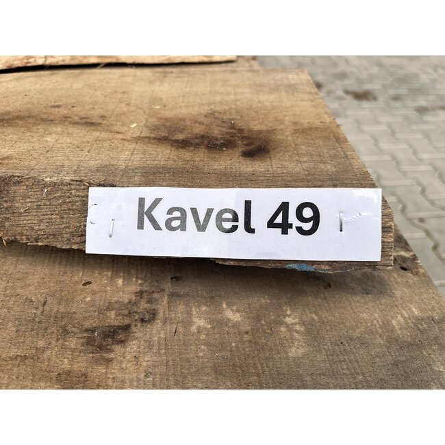 Bundel 49 - Eiken Schaaldelen 25x150-300x2000 mm