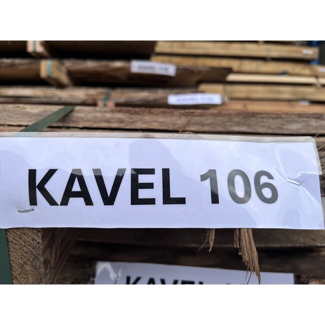 Bundel 106 - Eiken Schaaldelen 25x150-300x2000 mm