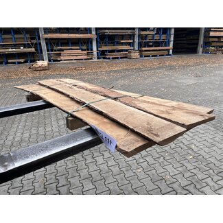 Kavel 111 - Eiken Schaaldelen 25x150-300x2000 mm