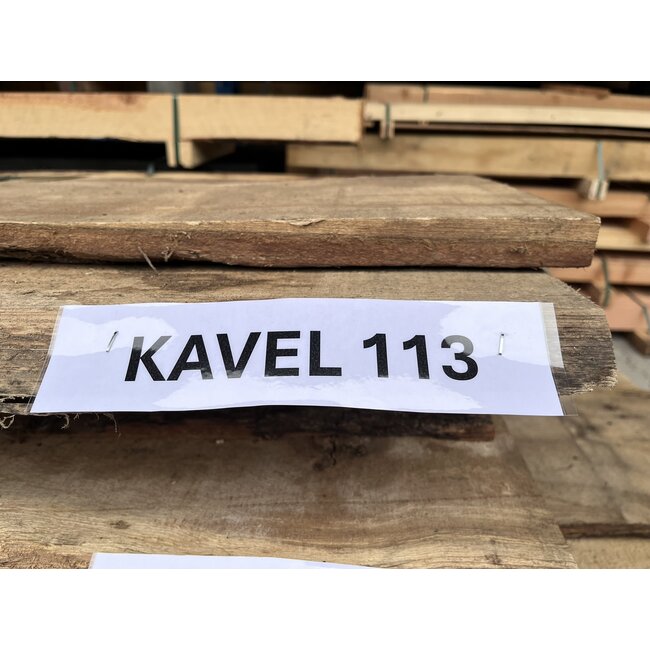 Bundel 113 - Eiken Schaaldelen 25x150-300x2000 mm