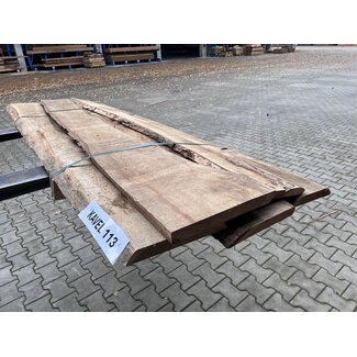 Kavel 113 - Eiken Schaaldelen 25x150-300x2000 mm