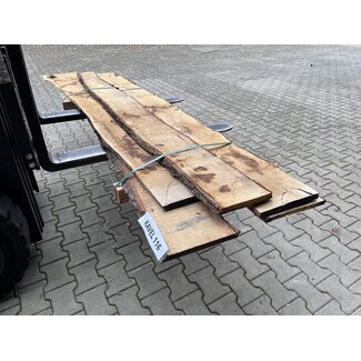 Kavel 116 - Eiken Schaaldelen 25x150-300x2500 mm