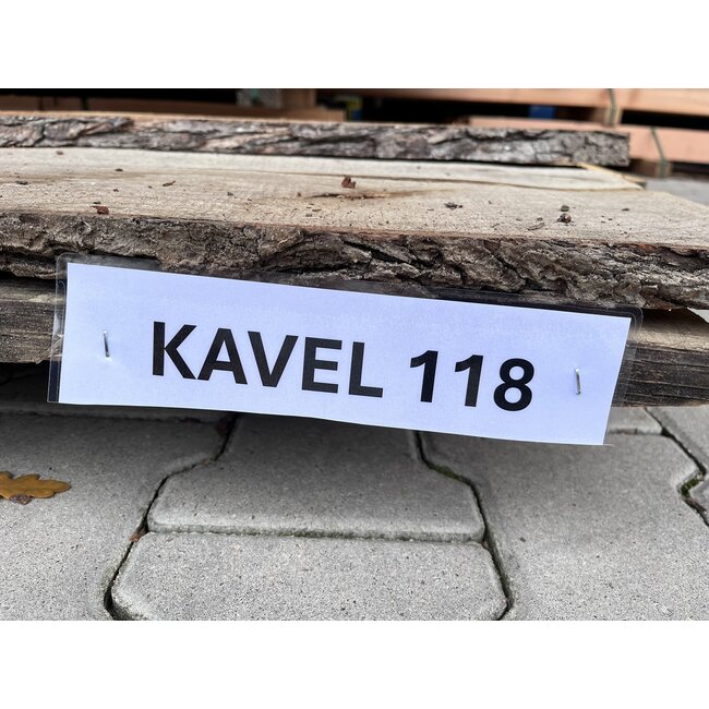 Bundel 118 - Eiken Schaaldelen 25x150-300x2500 mm