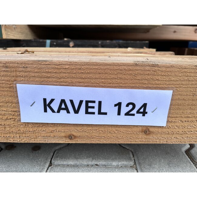 Bundel 124 - Douglas Balken 120x120x3000 mm