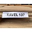 Bundel 137 - Eiken Vellingdeel 130wb 2500 mm