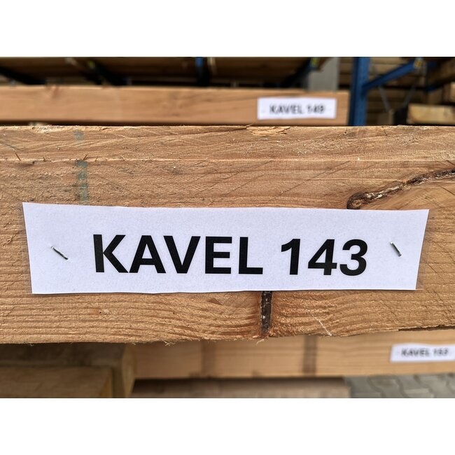 Bundel 143 - Douglas Balken 120x120x5000 mm