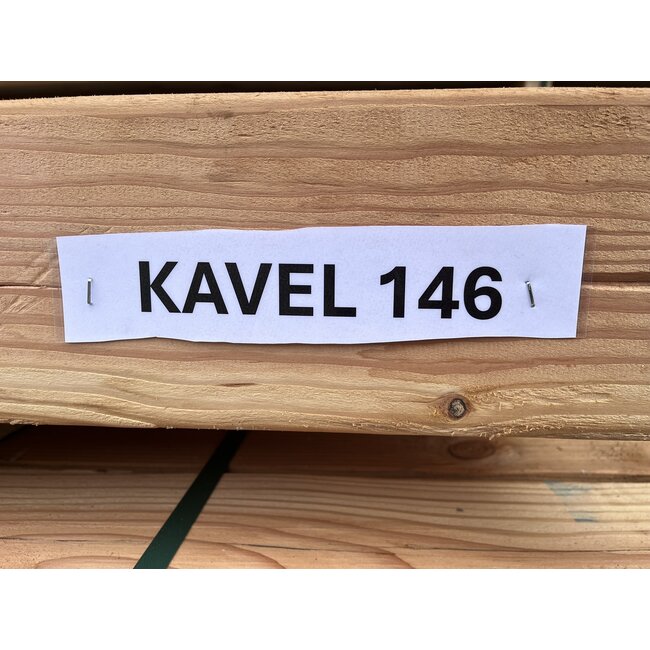 Bundel 146 - Douglas Balken 143x143x2500 mm