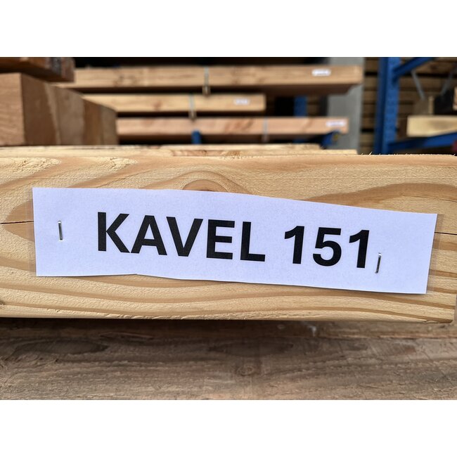 Bundel 151 - Douglas Balken 90x90x4000 mm