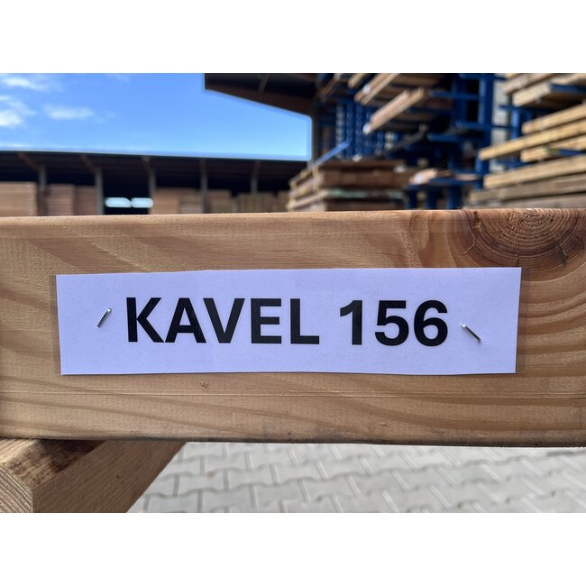 Bundel 156 - Douglas Balken 110x110x2500 mm