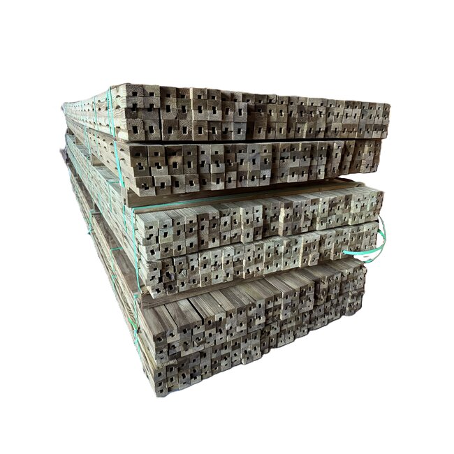 Ventilatielat 28x45x4200mm geimpregneerd t.b.v. verticale gevelbekleding