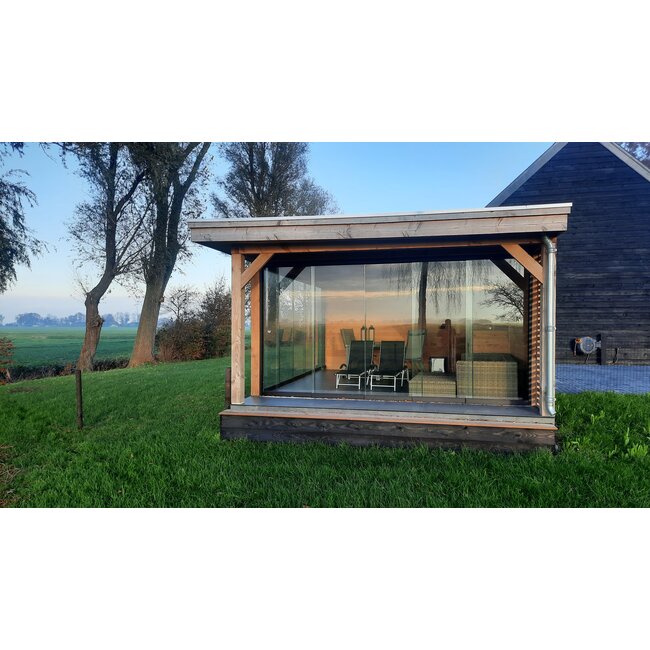 Moderne overkapping op maat Rouveen