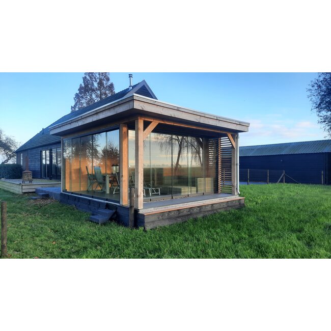 Moderne overkapping op maat Rouveen