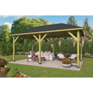 Tuindeco Prieel Overkapping Superieur met Puntdak