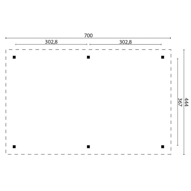 Prieel Ultimo Tuinoverkapping