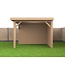 Douglas Overkapping Met Schuur 500x350 cm | 5x3,5 m Bouwpakket | Robuust