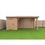 Douglas Overkapping Met Schuur 600x350 cm | 6x3,5 m Bouwpakket | Robuust