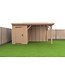 Douglas Overkapping Met Schuur 500x400 cm | 5x4 m Bouwpakket | Robuus