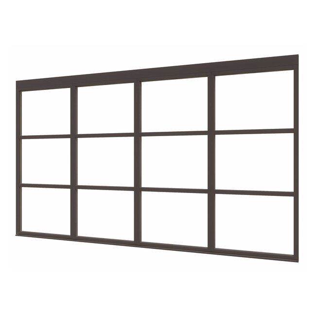 Douglas glaswand steellook 12vaks diverse maten