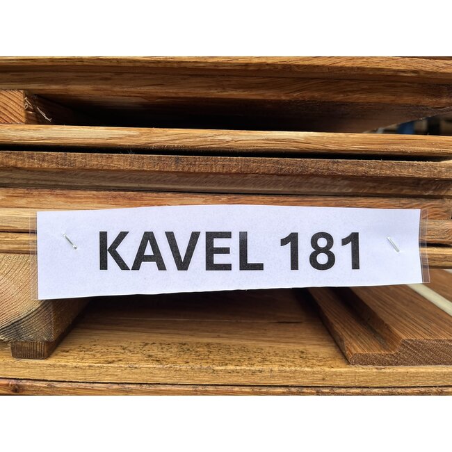 Bundel 181 - Eiken Zweeds Rabat 2000 mm