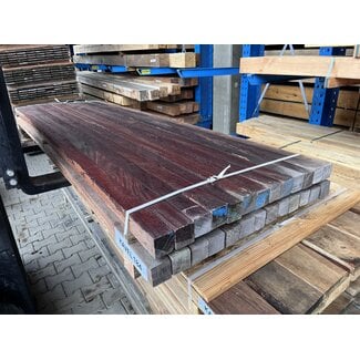 Kavel 184 - Hardhouten Palen 60x60x2700 mm